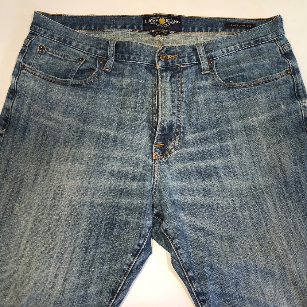 Comfortable... Lucky Brand Athletic Fit Blue Jeans of America – Too Tough To Die